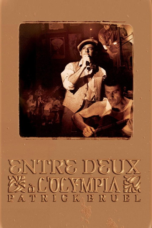Movie poster for Patrick Bruel - Entre deux, à l'Olympia (2002)