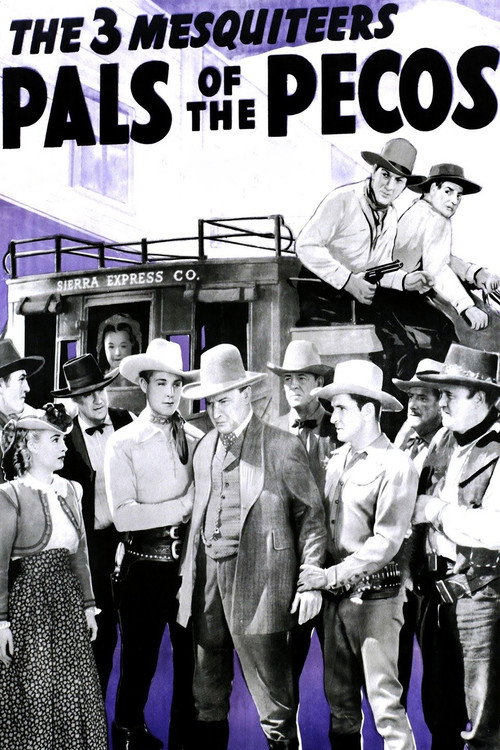 Movie poster for Pals of the Pecos (1941)