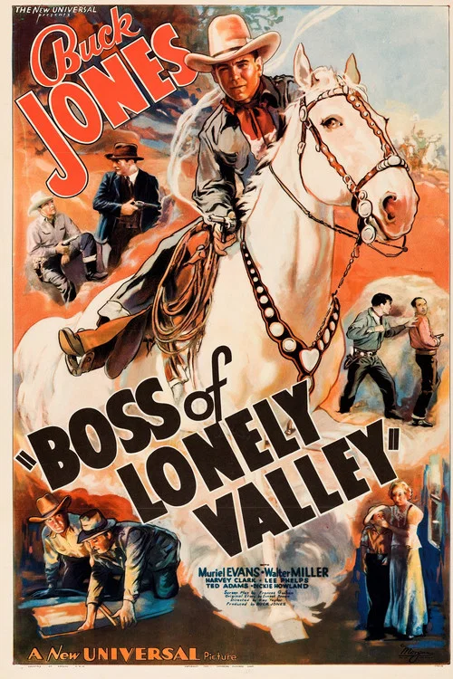 Movie poster for Boss of Lonely Valley (1937)