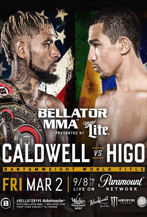 Movie poster for Bellator 195: Caldwell vs. Higo (2018)