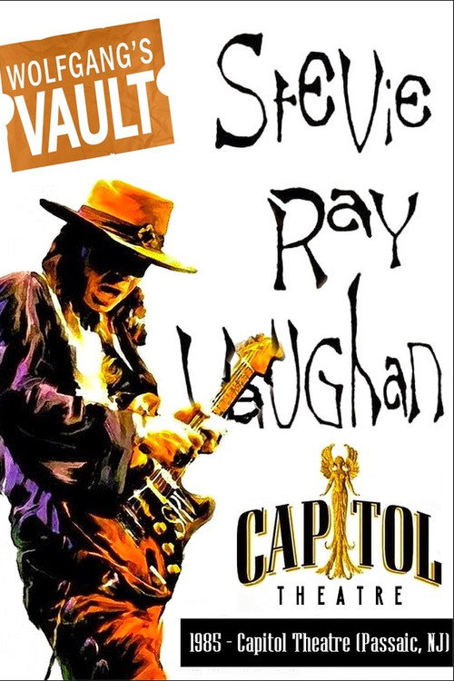 Movie poster for Stevie Ray Vaughan: Live at Capitol Theatre (1985)
