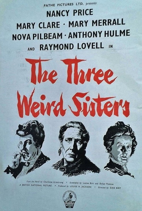 Movie poster for The Three Weird Sisters (1948)