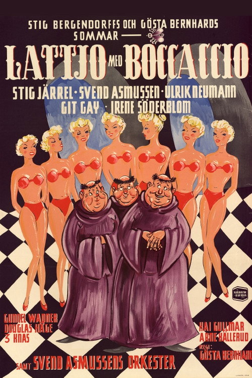 Movie poster for Swing it, Boccaccio (1949)