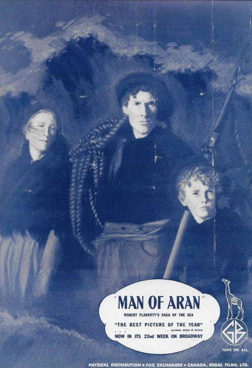 Movie poster for Man of Aran (1934)