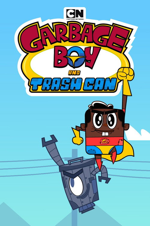 Series poster for Garbage Boy and Trash Can (2023)