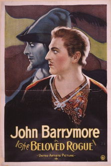 Movie poster for The Beloved Rogue (1927)