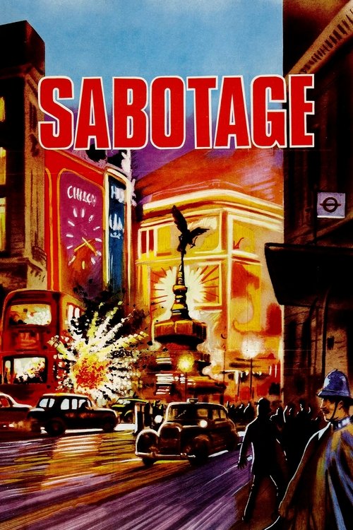 Movie poster for Sabotage (1937)