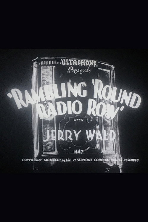 Movie poster for Rambling 'Round Radio Row #3 (1933)
