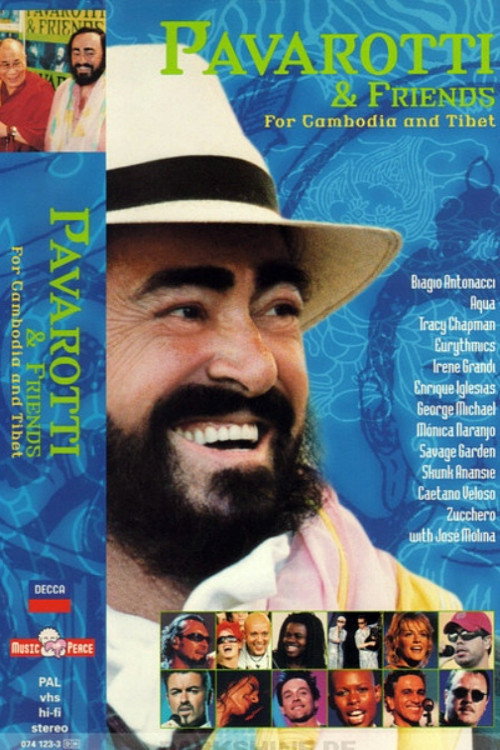 Movie poster for Pavarotti & Friends 7 - For Cambodia and Tibet (2000)