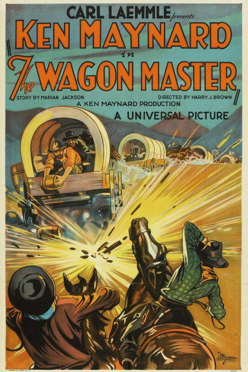 Movie poster for The Wagon Master (1929)