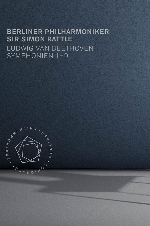 Movie poster for Beethoven - Symphonies 1-9 (Berliner Philharmoniker, Sir Simon Rattle) (2016)