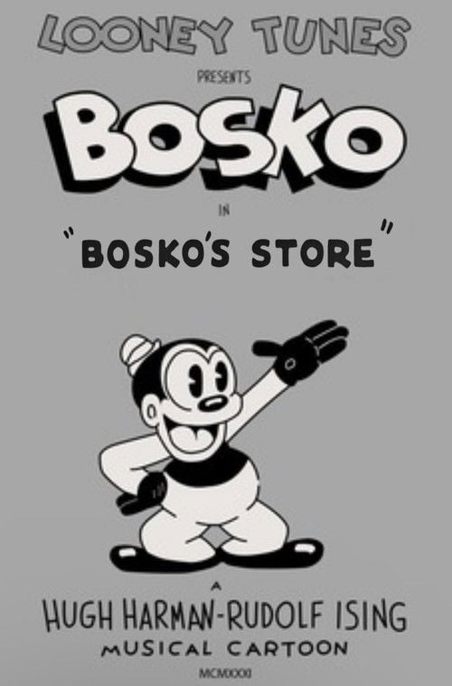 Movie poster for Bosko's Store (1932)
