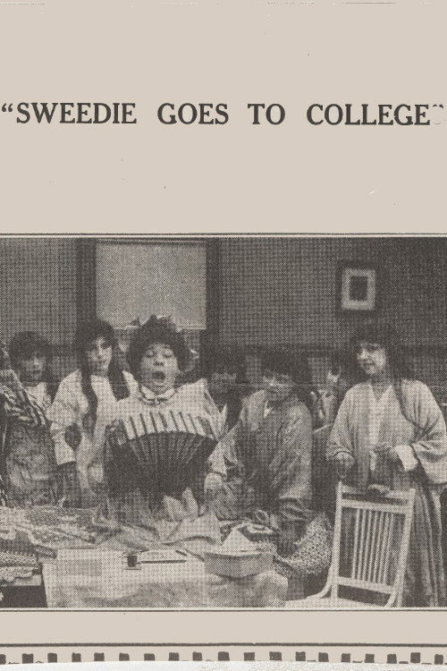 Movie poster for Sweedie Goes to College (1915)