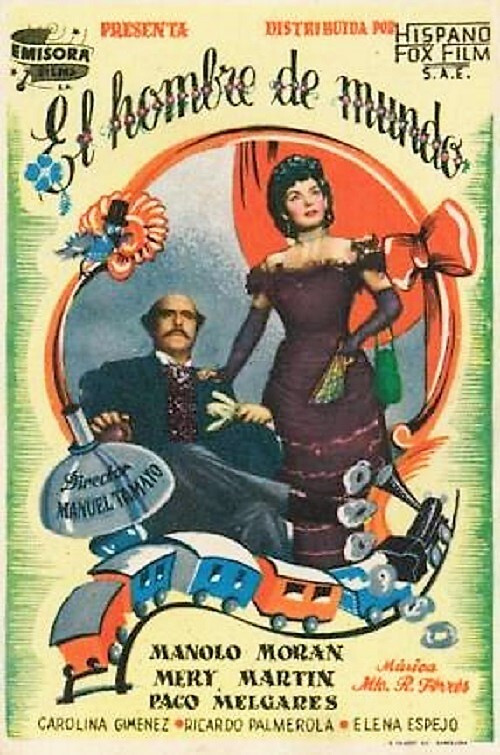 Movie poster for El hombre de mundo (1949)
