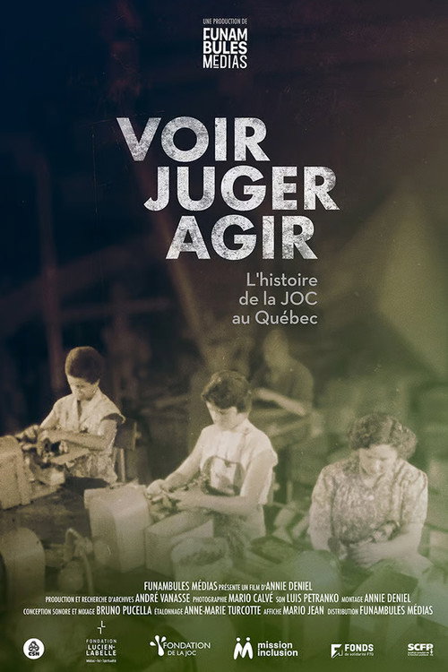 Movie poster for See – Judge – Act: The History of the JOC in Quebec (2026)