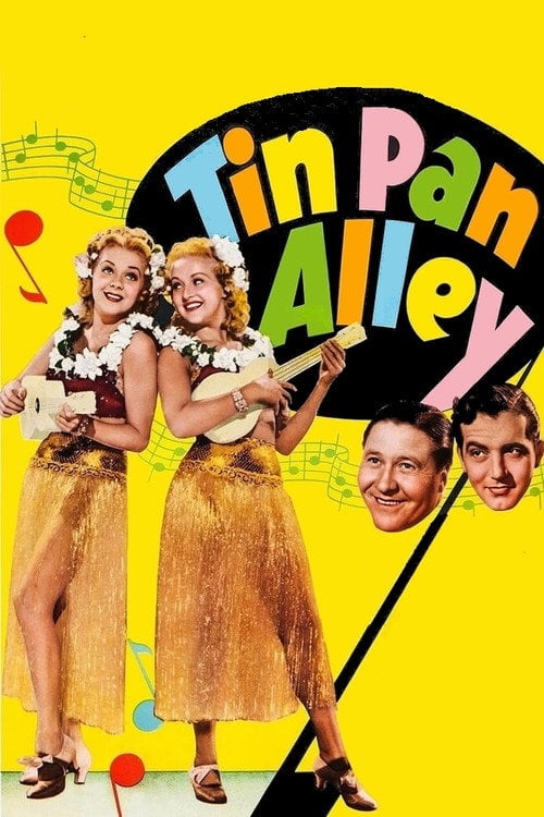 Movie poster for Tin Pan Alley (1940)