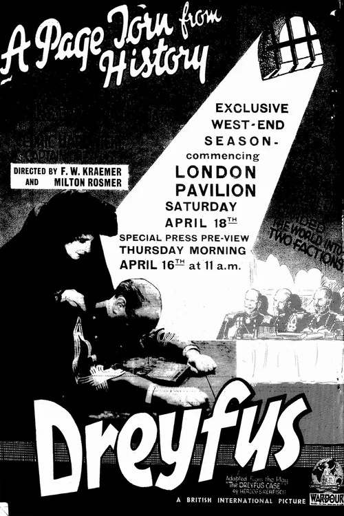 Movie poster for Dreyfus (1931)