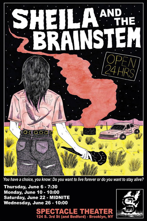 Movie poster for Sheila and the Brainstem (1989)