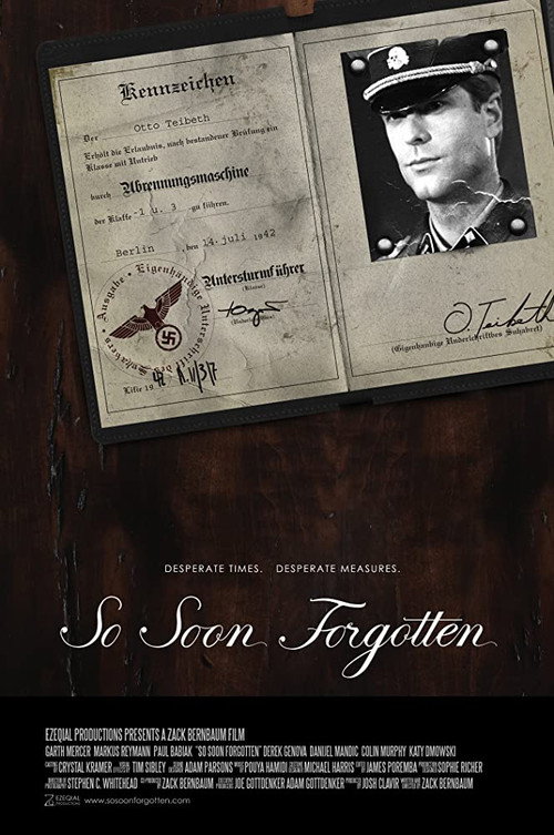 Movie poster for So Soon Forgotten (2009)