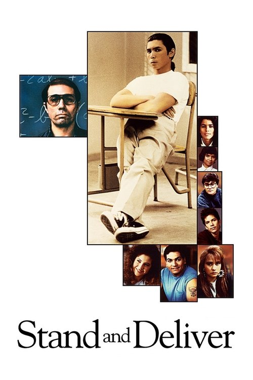 Movie poster for Stand and Deliver (1988)