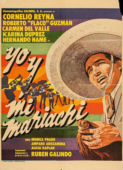 Movie poster for Yo y mi mariachi (1976)