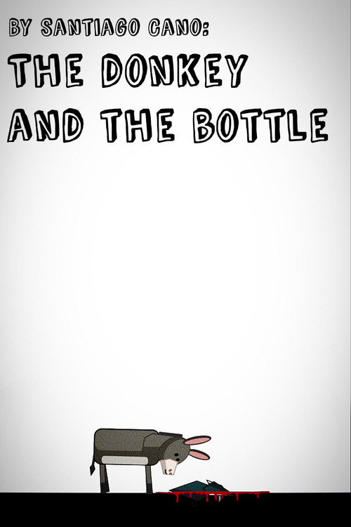 Movie poster for The donkey and the bottle (2023)