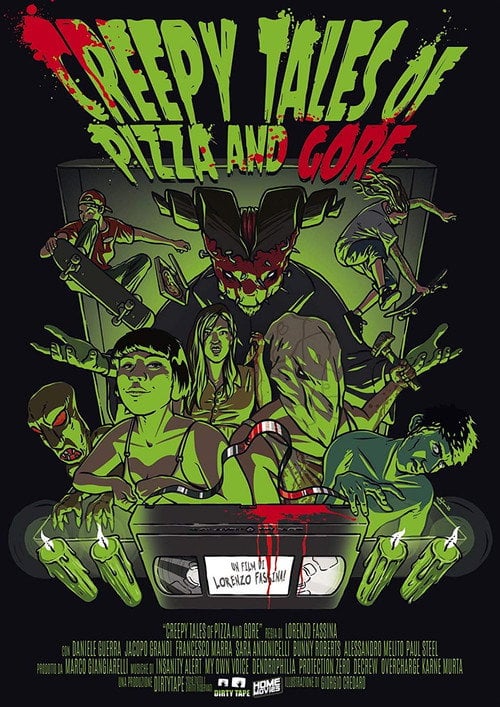 Movie poster for Creepy Tales of Pizza and Gore (2014)