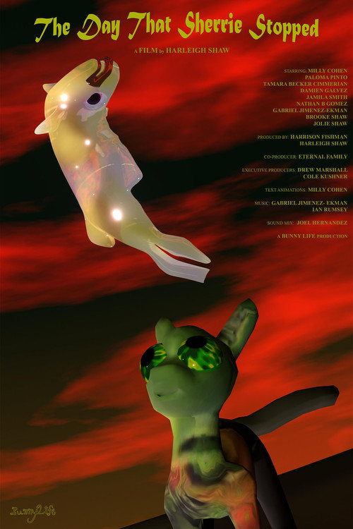 Movie poster for The Day That Sherrie Stopped (2022)