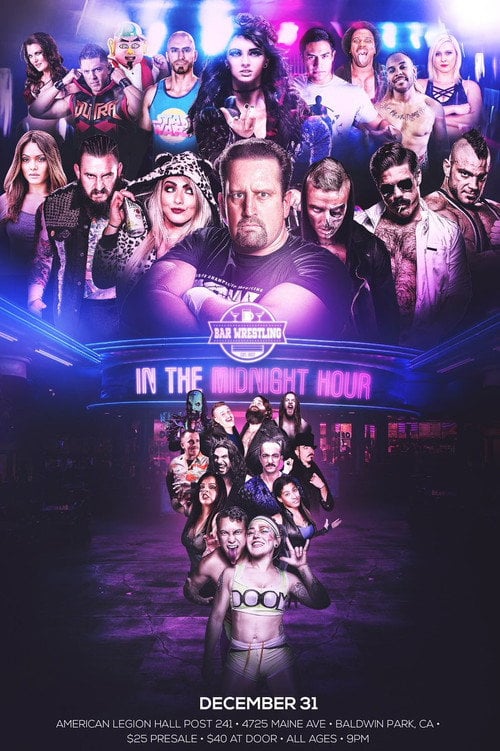 Movie poster for Bar Wrestling 27: In The Midnight Hour (2018)