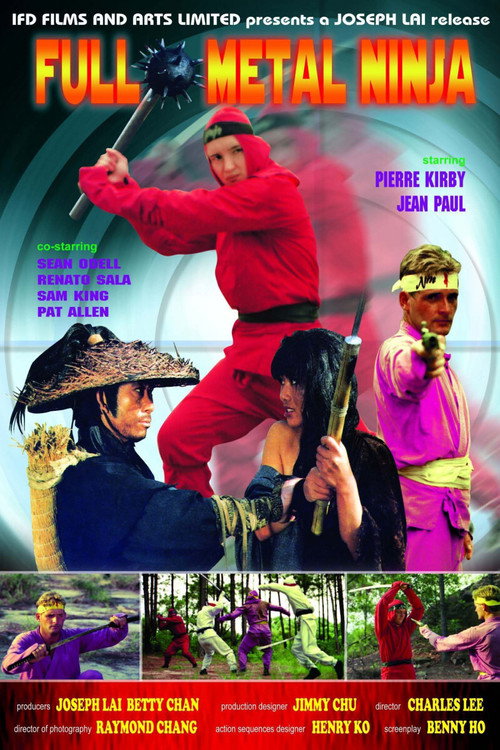 Movie poster for Full Metal Ninja (1988)