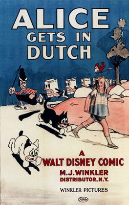 Movie poster for Alice Gets in Dutch (1924)