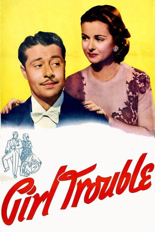 Movie poster for Girl Trouble (1942)