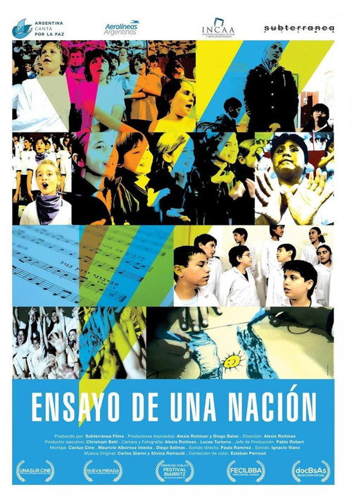 Movie poster for Ensayo de una nación (2014)