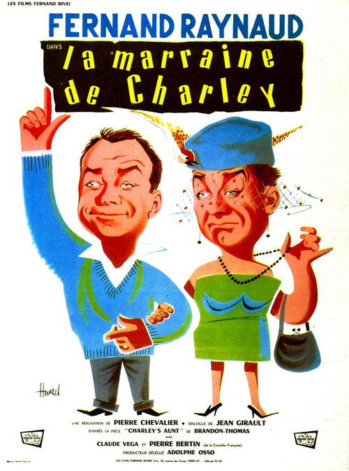 Movie poster for La Marraine de Charley (1959)