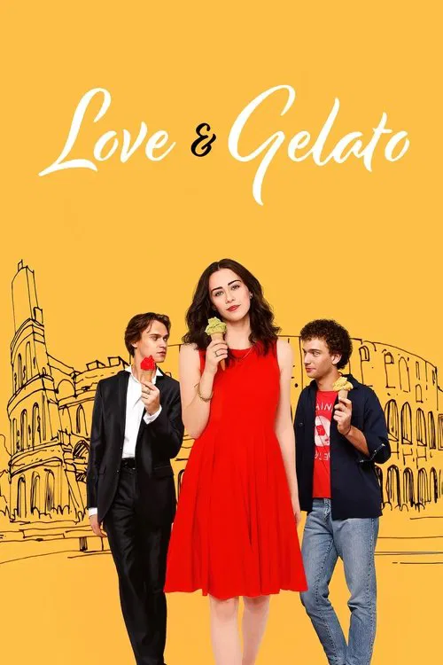 Movie poster for Love & Gelato (2022)