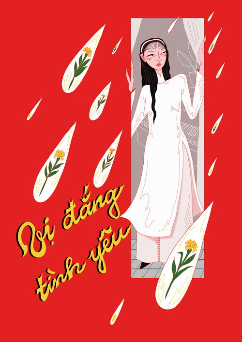 Movie poster for The Bitter Taste of Love (1990)
