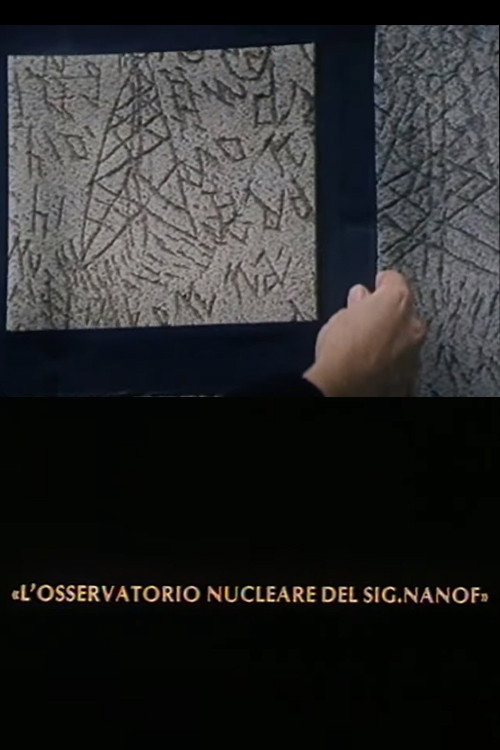 Movie poster for L’osservatorio nucleare del sig. Nanof (1984)