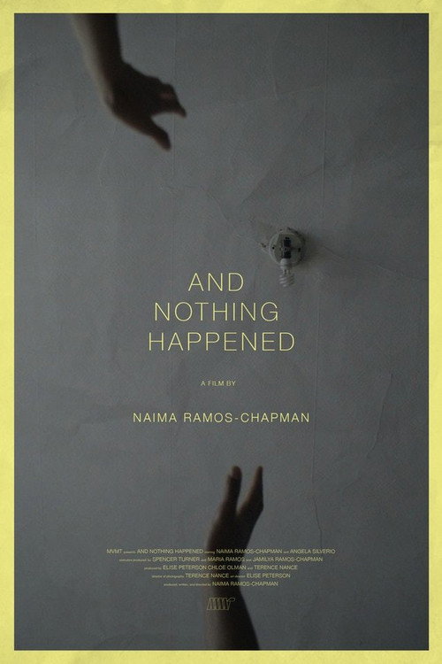 Movie poster for And Nothing Happened (2016)