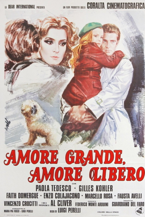 Movie poster for Amore grande, amore libero (1976)