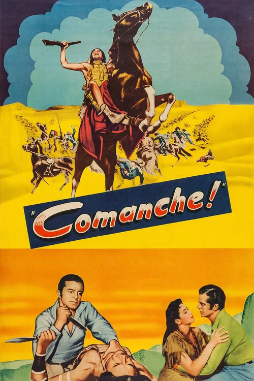 Movie poster for Comanche (1956)