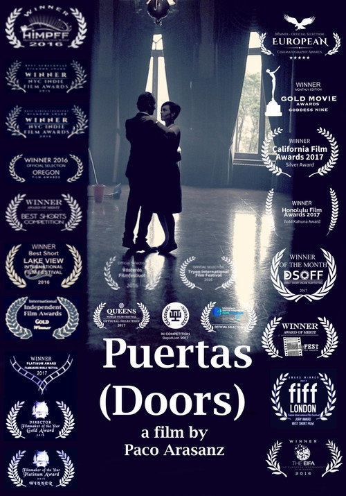 Movie poster for Puertas (2016)