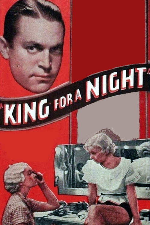 Movie poster for King for a Night (1933)