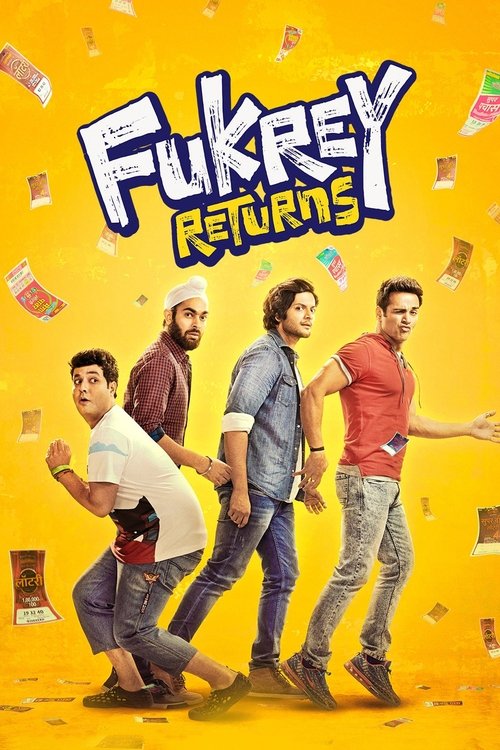 Movie poster for Fukrey Returns (2017)