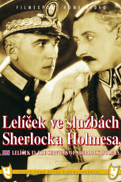 Movie poster for Lelíček in the Services of Sherlock Holmes (1932)