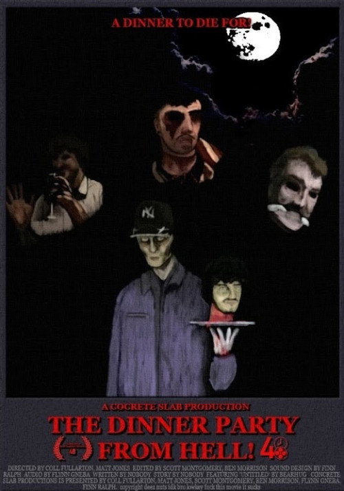 Movie poster for The Dinner Party from HELL! (2025)