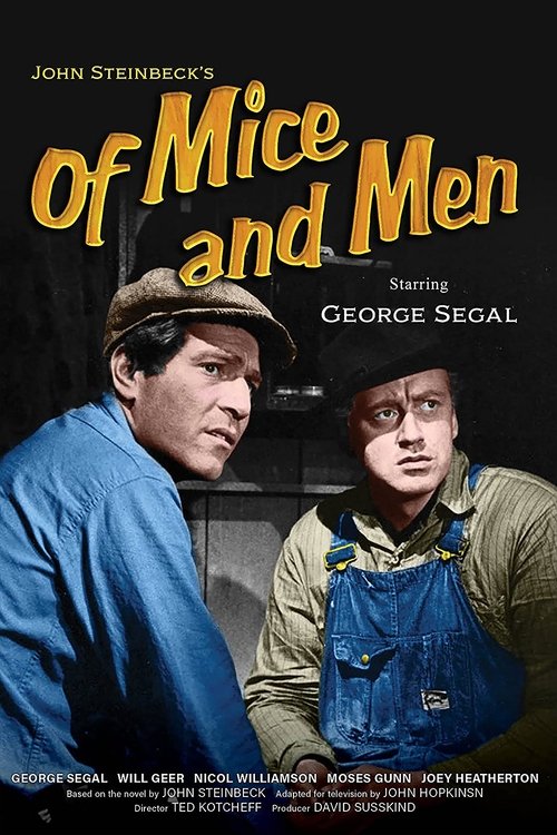 Movie poster for Of Mice and Men (1968)