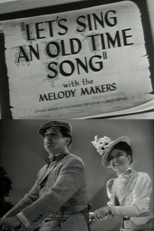 Movie poster for Let's Sing an Old Time Song (1947)