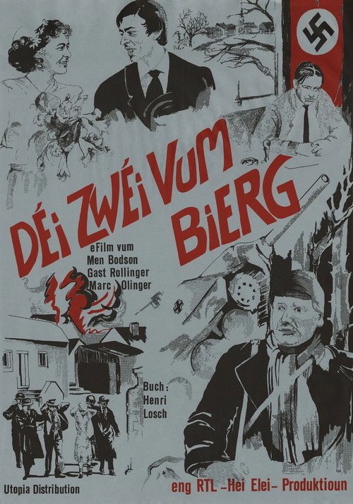 Movie poster for Déi zwéi vum Bierg (1985)