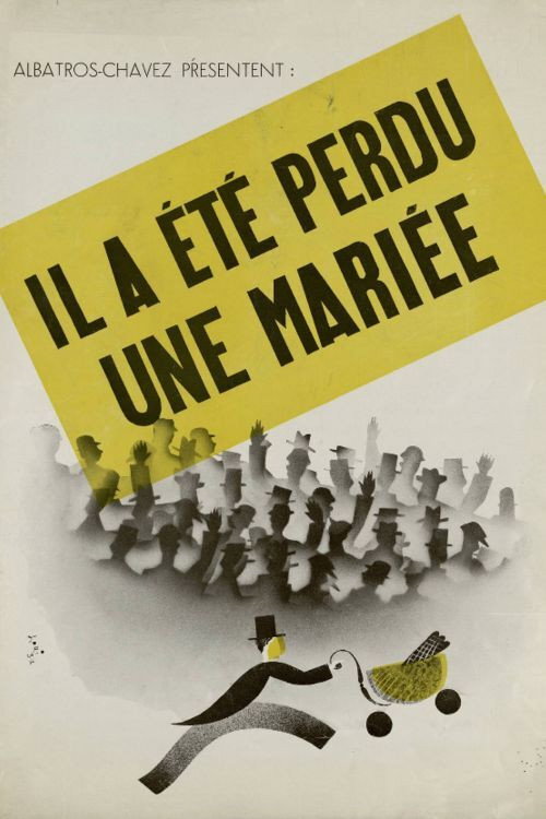 Movie poster for He has lost a bride (1932)