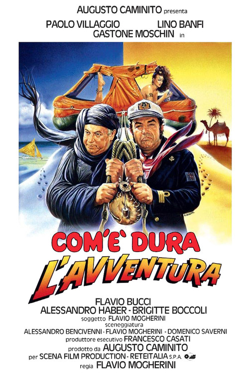 Movie poster for How Long Is the Adventure (1987)